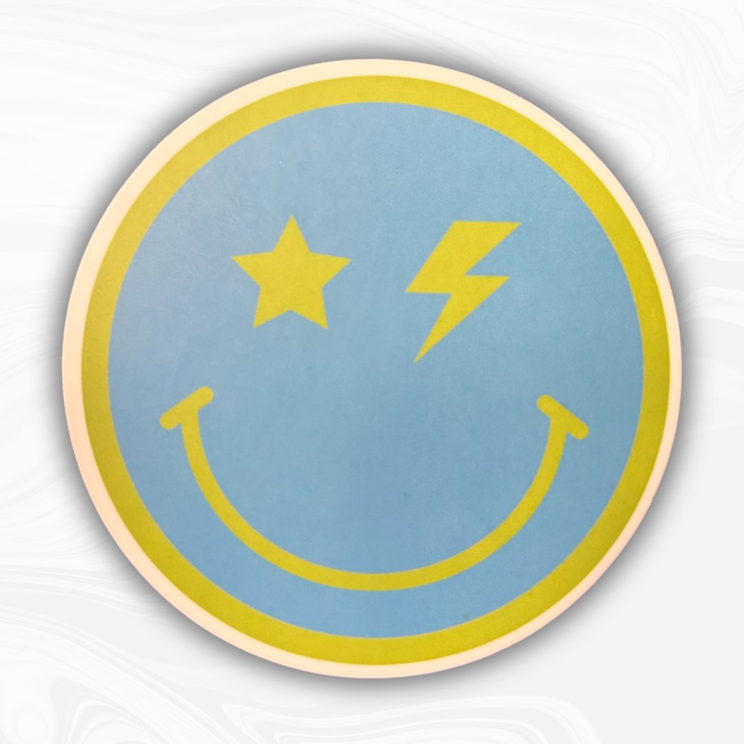 Yellow & Blue Smiley